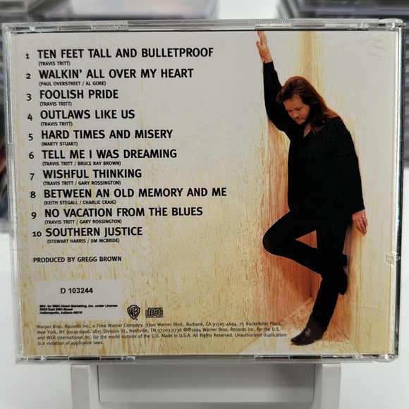 Travis Tritt - Ten Feet Tall And Bulletproof on CD - Picture 3 of 5